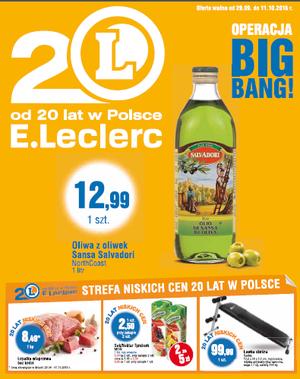 Big Bang 4 w E.Leclerc – gazetka 29 września do 11 października 2015