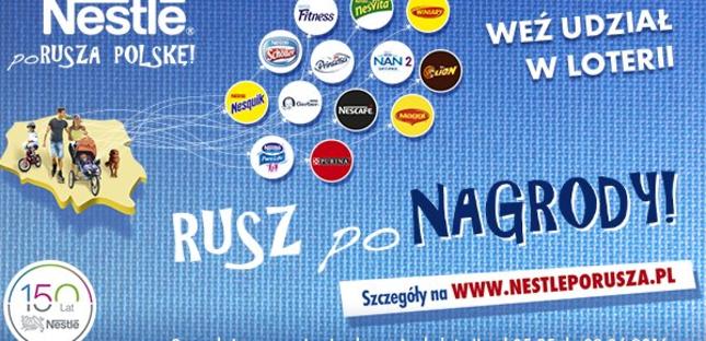 Loteria „Nestlé porusza Polskę: Rusz po Nagrody!”