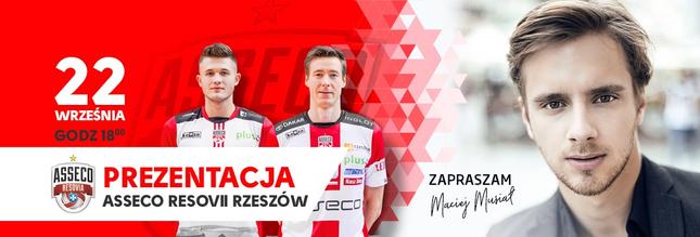 Asseco Resovia zaprezentuje nową drużynę w Galerii Rzeszów