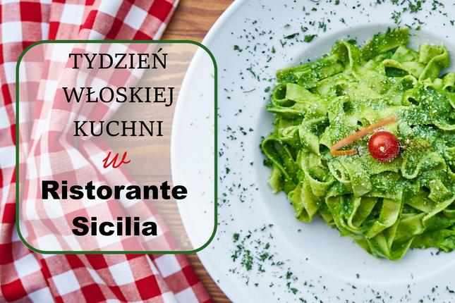 Ristorante Sicilia - Tydzień Włoskiej Kuchni 
